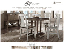 Tablet Screenshot of johnthomasfurniture.com